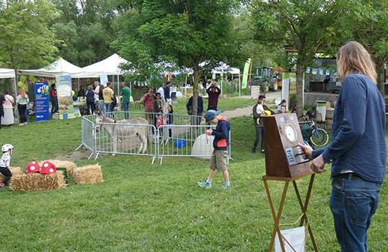 Printemps bio 2024 : animations à la fête intitulée "50 an sde bio en Anjou"