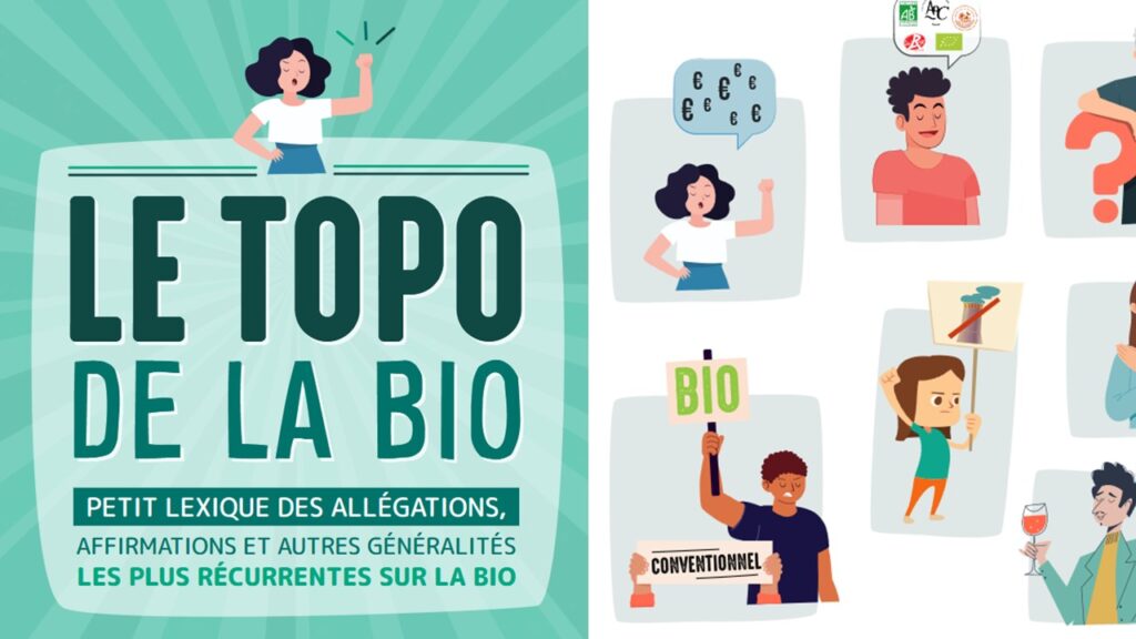 Couverture du guide à télécharger "le topo de la bio"