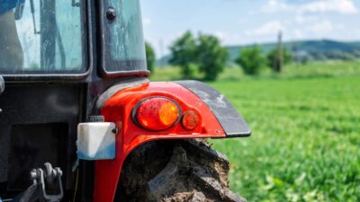 Image de tracteur symbole de la transmission agricole